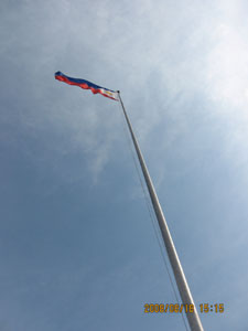 Philippine Flag philippine flag in luneta park